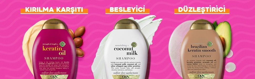 OGX Kırılma Karşıtı Keratin Oil Şampuan
