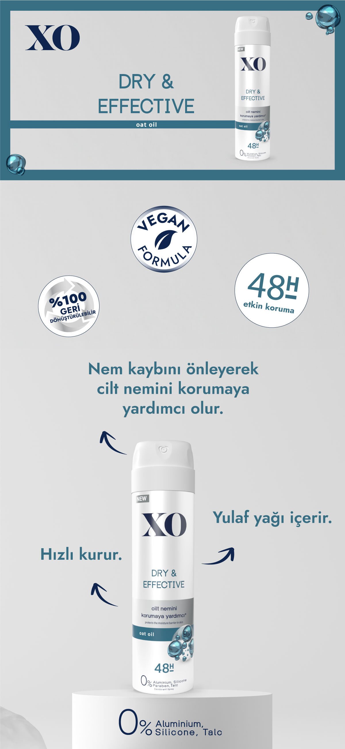 xo kadın deodorant