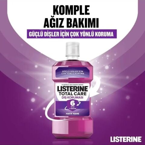 Listerine Total Care Diş Koruması Ağız Gargarası 1000 ml