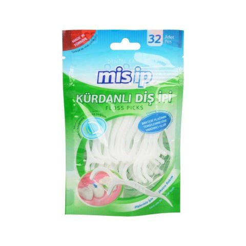 Mis İp Kürdanlı Diş İpi 32 Adet