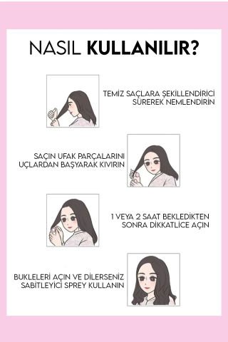 MUJGAN 6'lı Bigudi Seti – Güzel ve Hacimli Saçlar için Pratik Şekillendirme