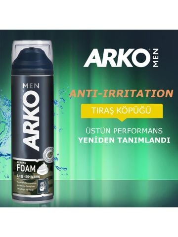 Arko Tıraş Köpüğü Anti Irritation 200 Ml