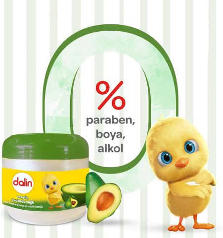 Dalin Avokado Yağlı Bebek Vazelini 100ml
