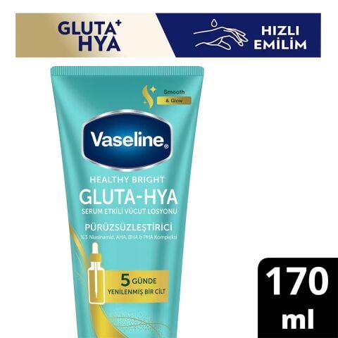 Vaseline Gluta-Hya Serum Etkili Vücut Losyonu Pürüzsüzleştirici 170 ml