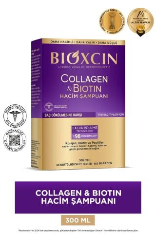 Bioxcin Collagen & Biotin Hacim Şampuanı 300 ml