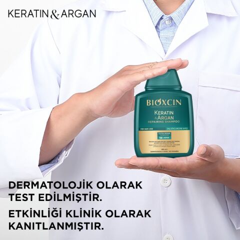 Bioxcin Keratin Ve Argan Onarıcı Şampuan 300 Ml 2 Li Avantaj Paket