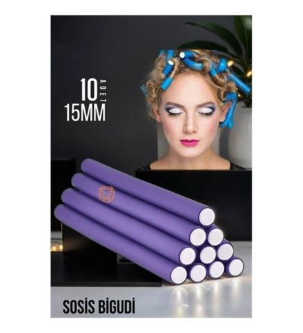 Merrys Solingen Sosis Latex Bigudi 10'lu Is-218