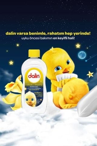 Dalin Bebek Yağı Rahat ve Mutlu 300ml