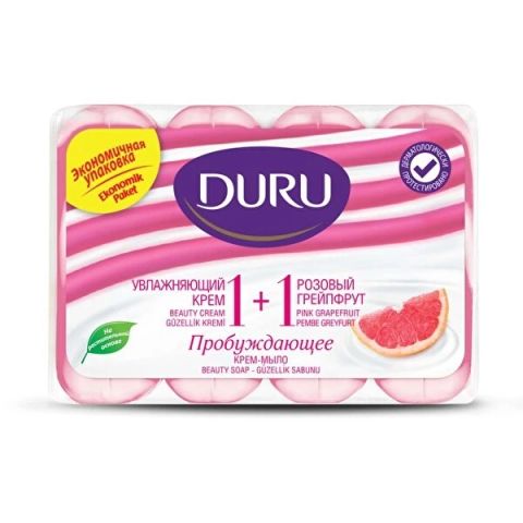 Duru Soft Sensation 4x80 gr Pembe Greyfurt Sabun