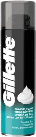 Gillette Tıraş Köpüğü Hassas 200 ml