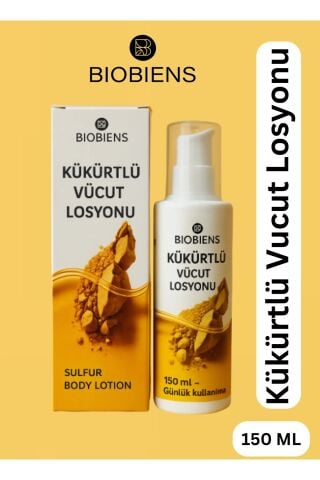Biobiens Kükürtlü Vucut Losyonu 150 ml