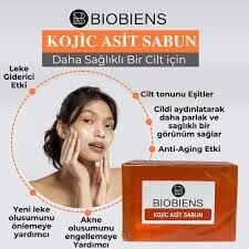 Biobiens  Kojic Asit Sabun 100 gr