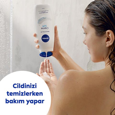Nivea Creme Soft Kremsi Dokunuş Banyo ve Duş Jeli 500 ml