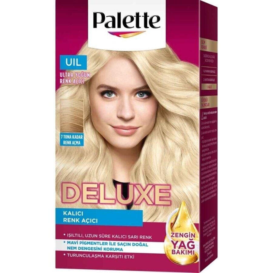 Palette Deluxe Uıl Ultra Yoğun Renk Açıcı Saç Boyası 50ml