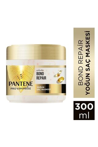 Pantene Pro-V Miracles Molecular Bond Repair Yenileyici Saç Maskesi Besleyici İnci İle 300 ml