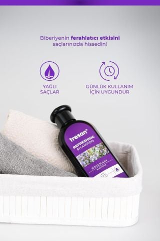 Tresan Biberiye Canlandırıcı Bakım Şampuanı 300Ml