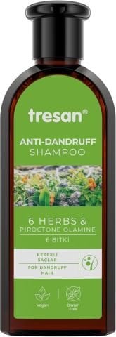 Tresan 6 Bitki Özlü Kepek Karşıtı Bakım Şampuanı 300 mL