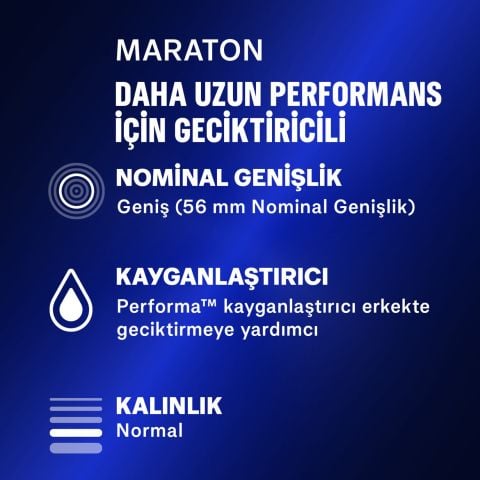 Durex Maraton Geciktiricili Prezervatif 10'lu