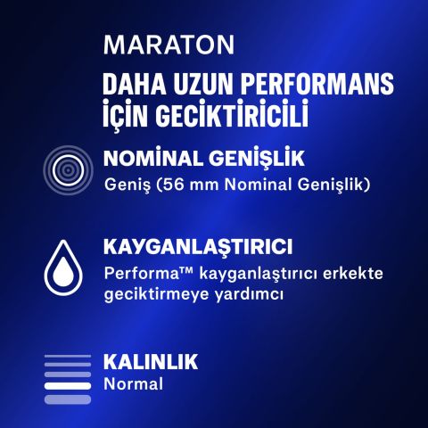Durex Maraton Geciktiricili Prezervatif 10'lu