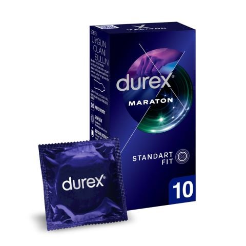 Durex Maraton Geciktiricili Prezervatif 10'lu