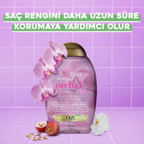 OGX Renk Koruyucu Orchid Oil Sülfatsız Şampuan 385mL