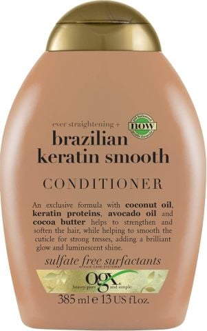 OGX Düzleştirici Brazilian Keratin Smooth Saç Bakım Kremi 385 ml
