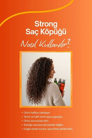 Akat Gardi Saç Köpüğü Strong 200Ml Yeşil No:1