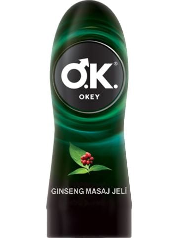 Okey Ginseng Masaj Jeli Kayganlaştırıcı 200 ml