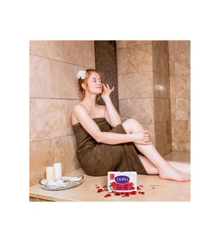 Duru Saf & Doğal Gül Banyo Sabunu 4x150 Gr