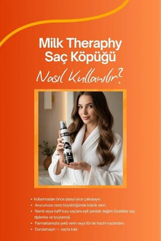 Akat Gardi Milk Therapy Saç Köpüğü 200 ml