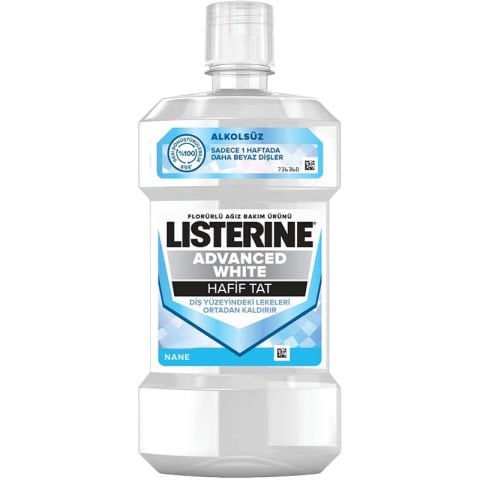 Listerine Ağız Gargarası Advanced White 500 ml