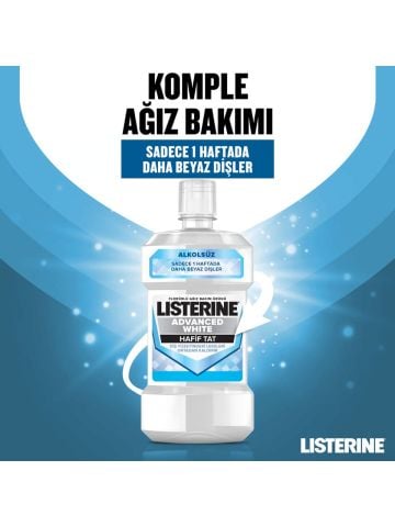 Listerine Advanced White Ağız Çalkalama Suyu 250 ml
