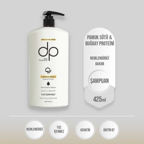 DP Daily Perfection Pamuk Sütü ve Buğday Proteini Şampuan 425 ml