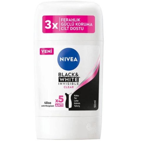 Nivea Black Whıte Invısıble stıck 50ml