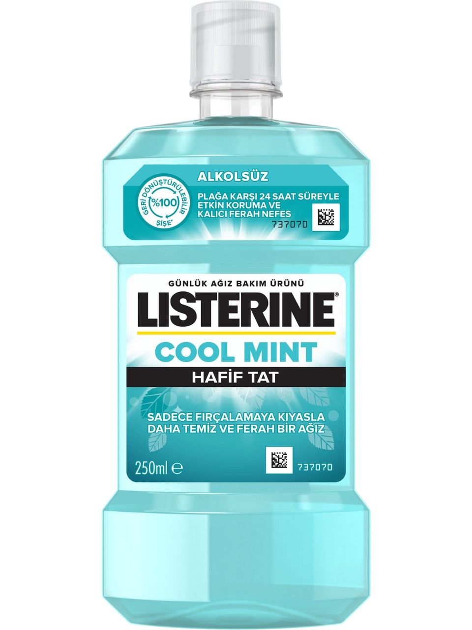 Listerine Cool Mint Hafif Tat Ağız Bakım Ürünü 250 ml