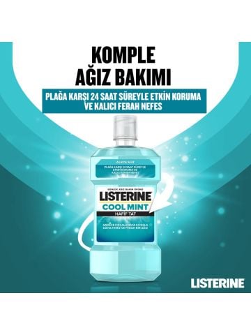 Listerine Cool Mint Hafif Tat Ağız Bakım Ürünü 250 ml