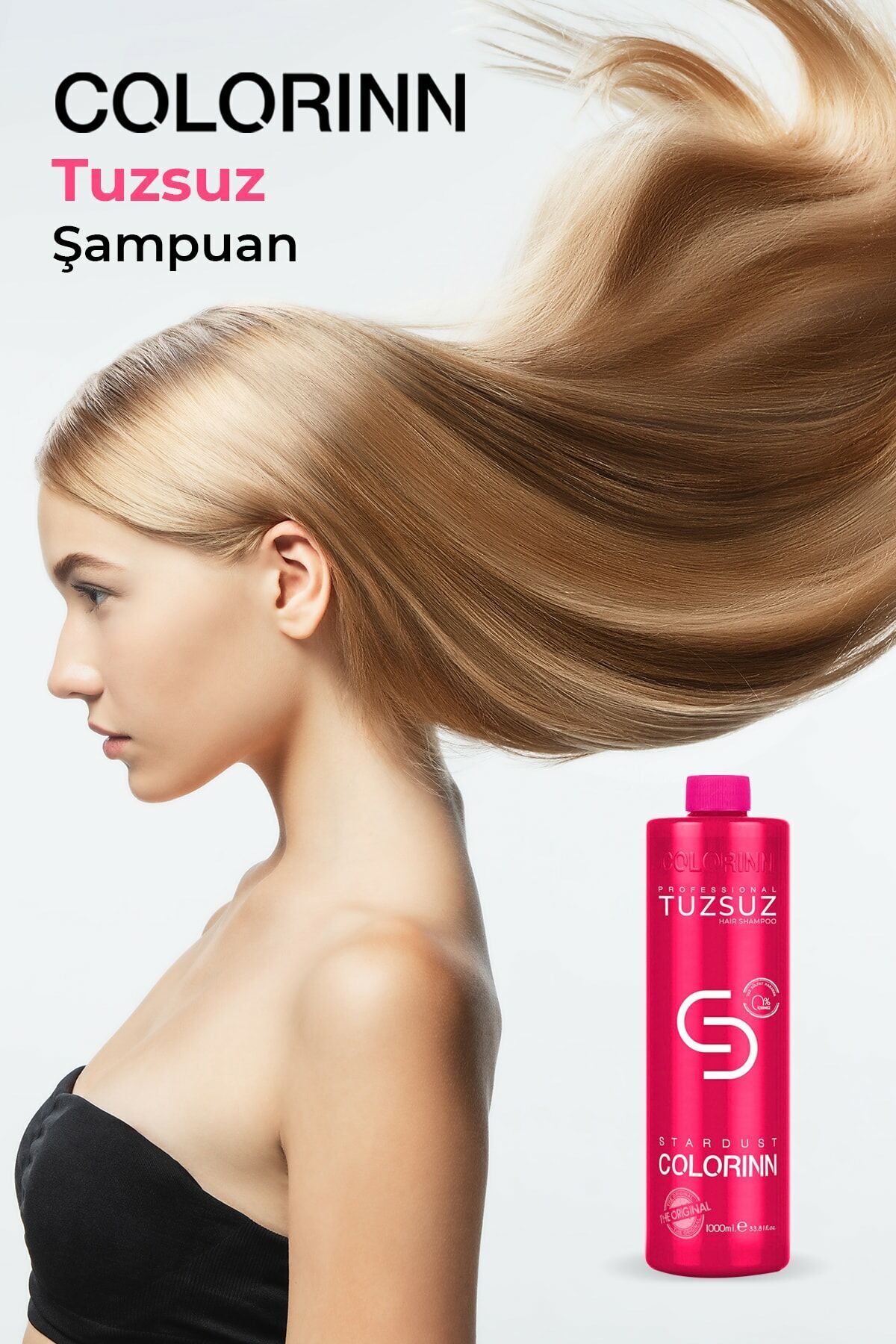 Colorinn Premium Series Pro Keratin Tuzsuz Şampuan 1000 ml