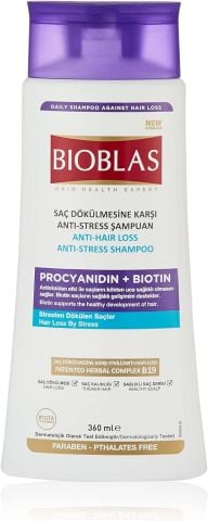 Bioblas Procyanidin + Biotin Anti-Stress Saç Dökülmesine Karşı Şampuan 360ml