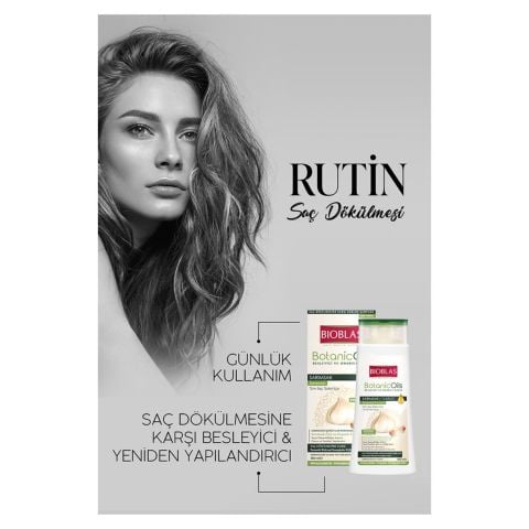 Bioblas Botanic Oils Sarımsak Özlü Saç Dökülmesine Karşı Şampuan 360 ml