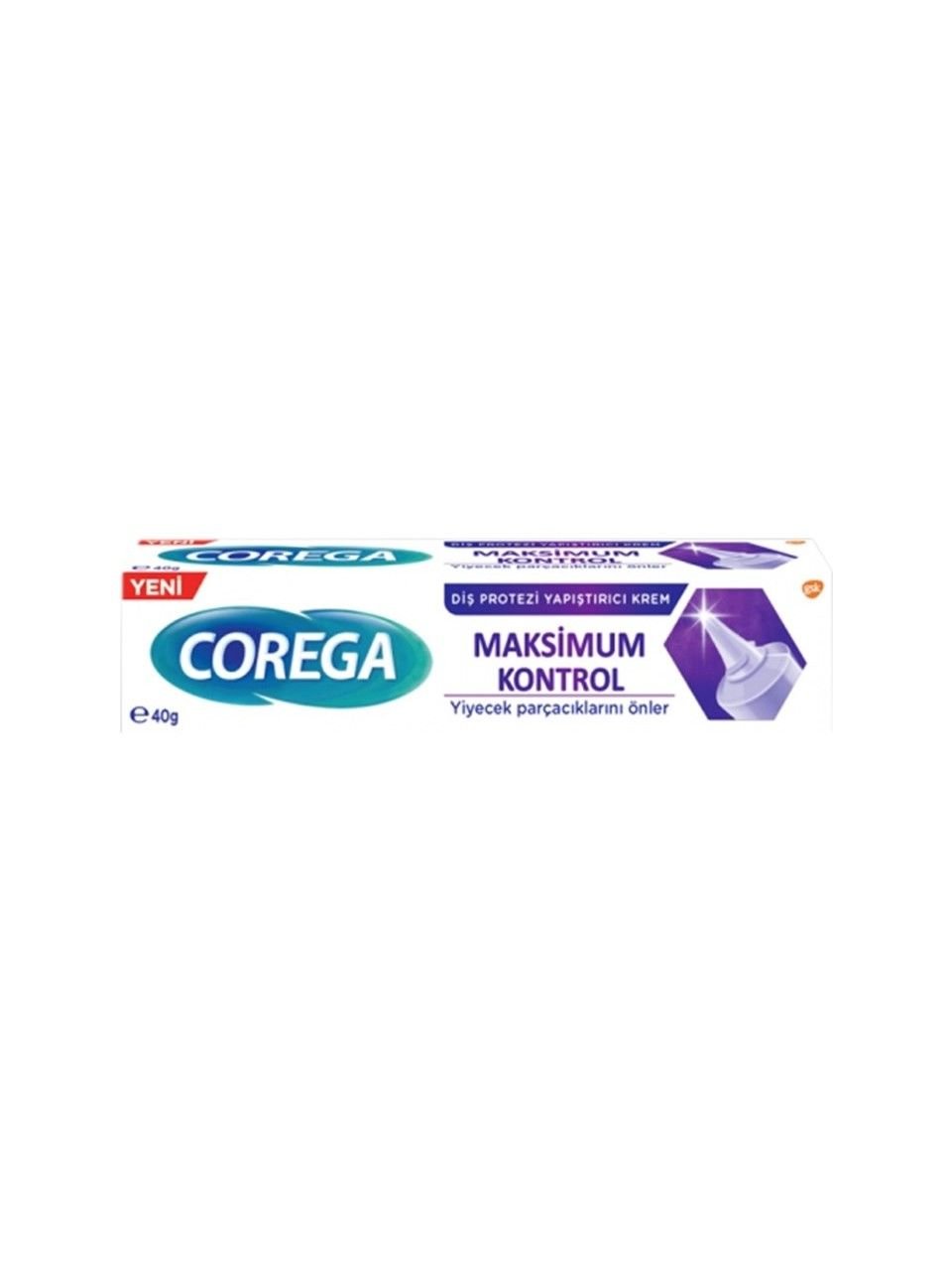 Corega Maximum Kontrol Diş Protezi Yapıştırıcı Krem 40 ml