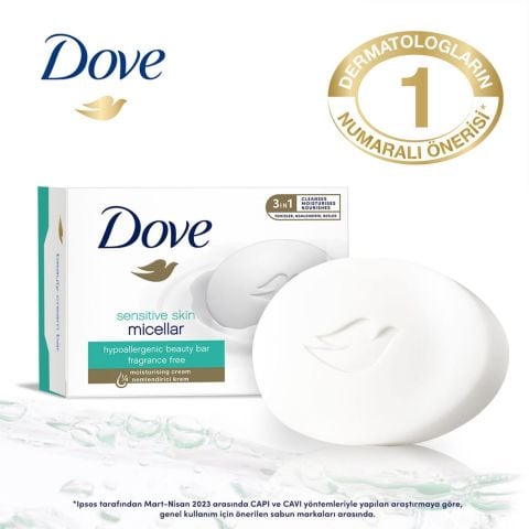 Dove Cream Bar Sabun Micellar 90 Gr