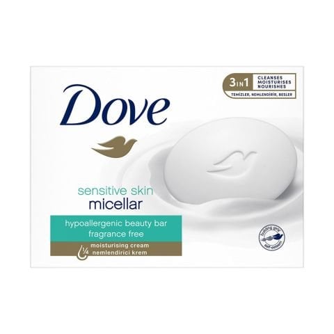 Dove Cream Bar Sabun Micellar 90 Gr