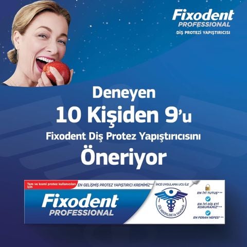 Fixodent Protez Yapıştırıcı Krem Complete Aromasız 47 gr