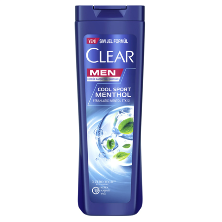 Clear Men Cool Sport Menthol Seyahatboyu Şampuan 180mL