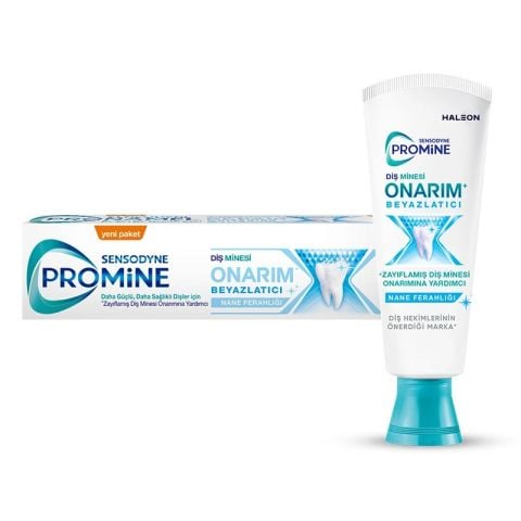 Sensodyne Promine Diş Minesi Onarımı Beyazlatıcı Diş Macunu 75 ml