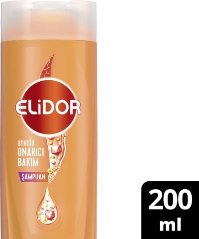 Elidor Anında Onarıcı Bakım Superblend Şampuan 200 ml Seyehat Boy