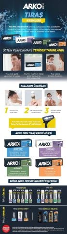 Arko Men Hydrate Traş Kremi 100ml