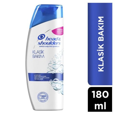 Head & Shoulders Klasik Bakım Şampuan 180 Ml Seyehat Boy