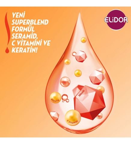 Elidor Anında Onarıcı Saç Bakım Kremi 200 ml Seyahat Boy
