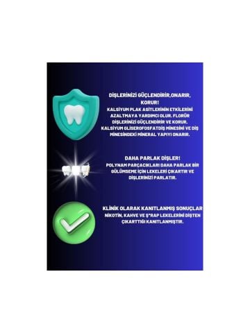 Clinomyn Temizle Parlat Jel Diş Macunu 75ml